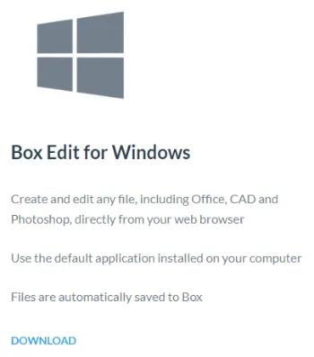 Box Edit for Windows