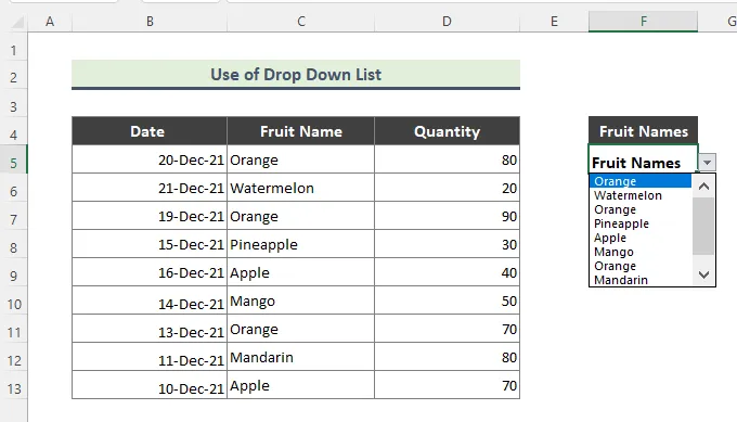 Highlight Row Based on Drop Down List If Any Text Remains in Cell
