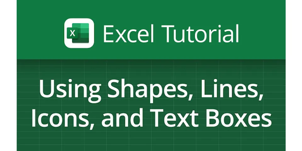 How do I add text to a shape in Excel Online?