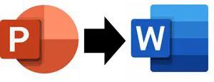 Converting PowerPoint to Word