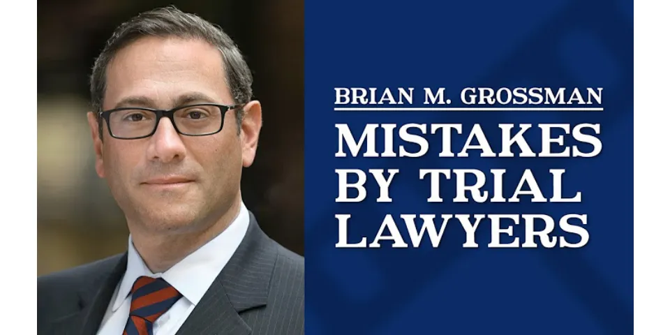 How do lawyers deal with mistakes?