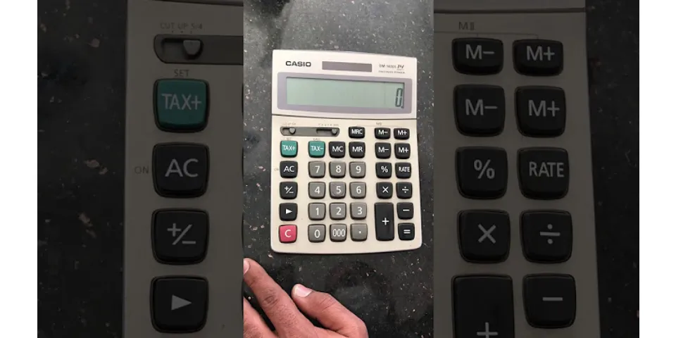 How do you add a percentage to a price on a calculator?