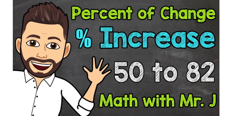 How do you calculate a percentage increase of a number?