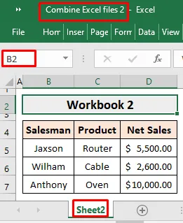 Combine Multiple Excel Files into One Workbook with Paste Link Feature