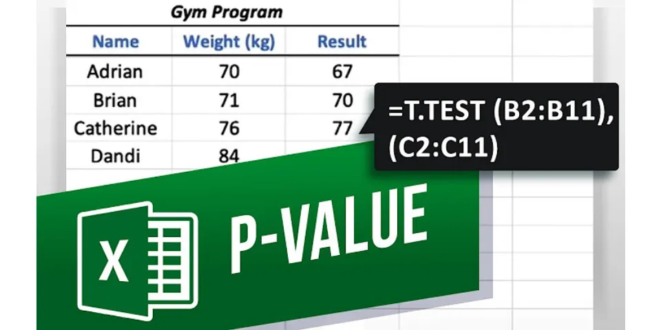 How do you find p-value from test statistic?