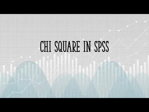 How to run a Chi Square Test in SPSS