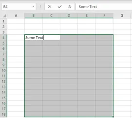  Copy Same Value in Multiple Cells - Enter Text