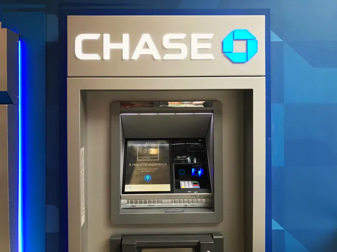 Chase Bank ATM Check Deposit