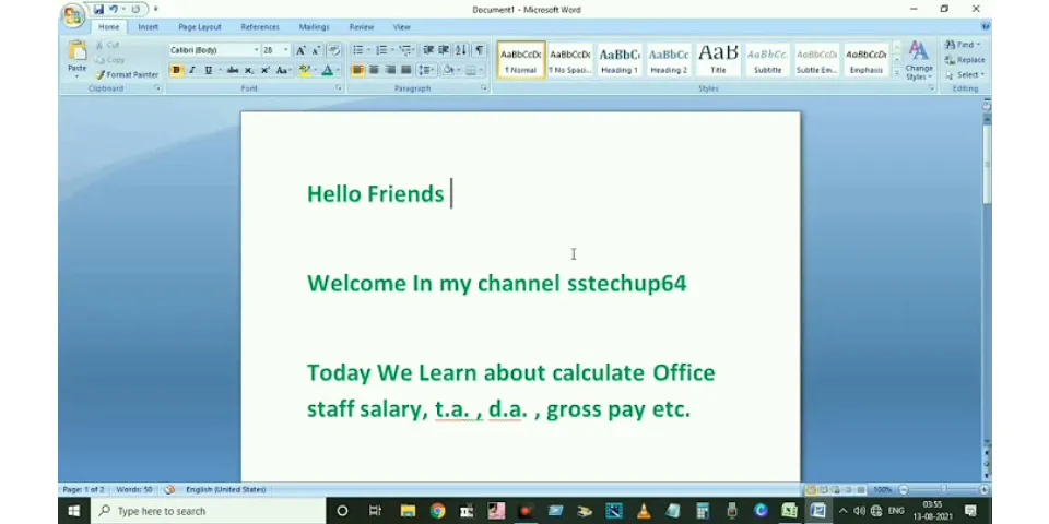 How to calculate gross pay in Excel