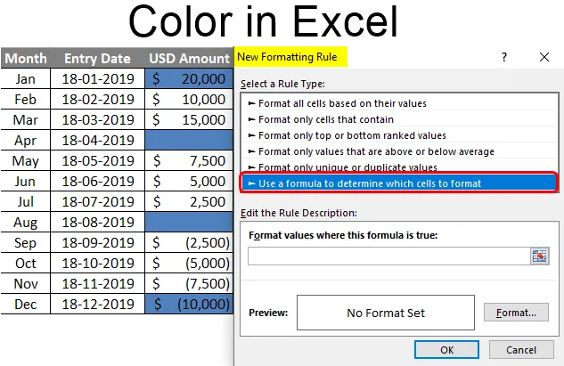 Color in Excel