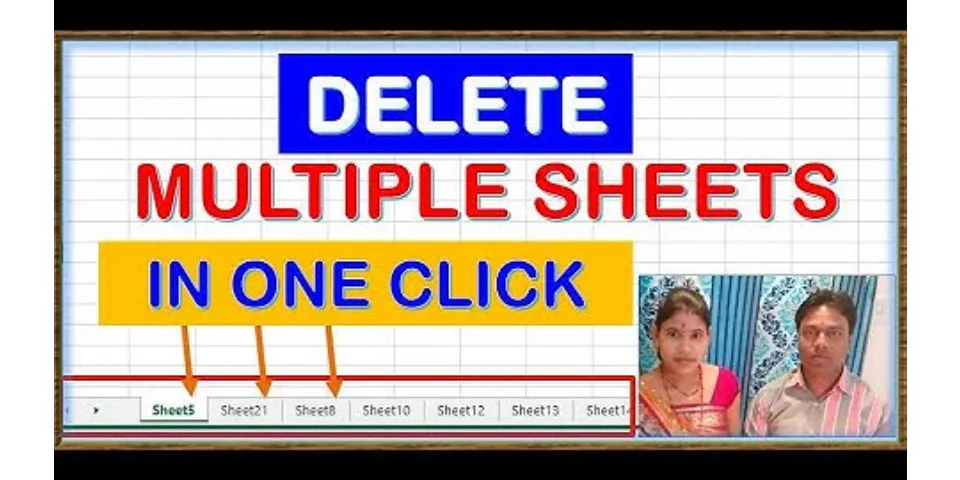 How to delete multiple Excel files at once