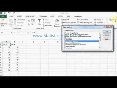 How to Find a Median in Excel 2013