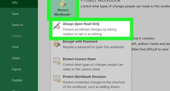 Change an Excel Sheet from Read Only