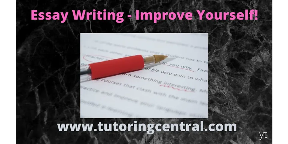 How to improve yourself professionally essay