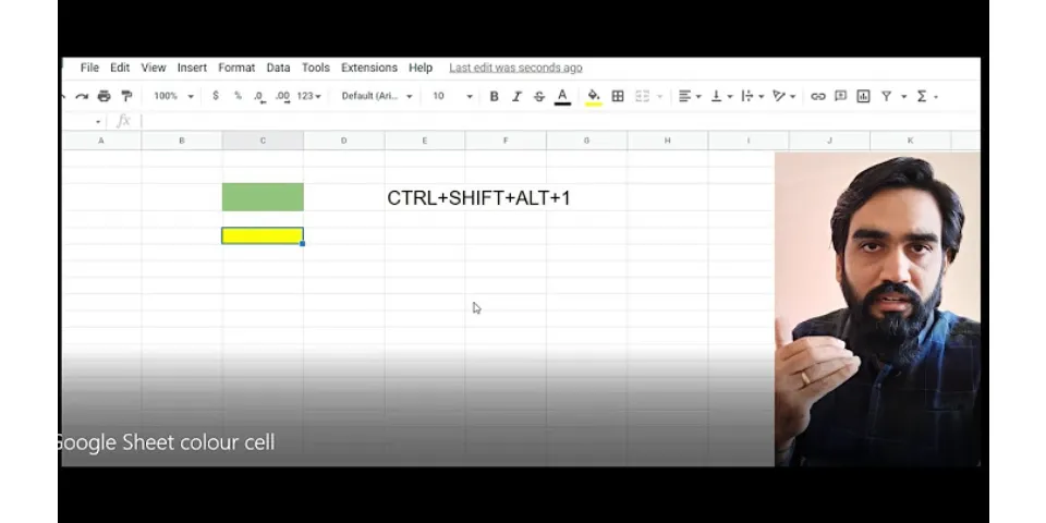 How to make a cell two colors in Google Sheets
