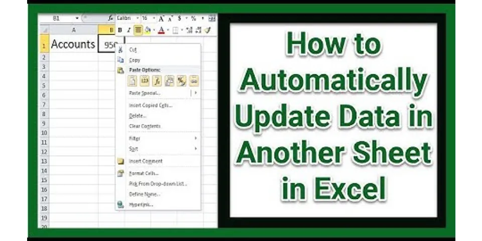 How to make another sheet in Excel