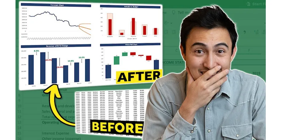 How to make good charts in Excel