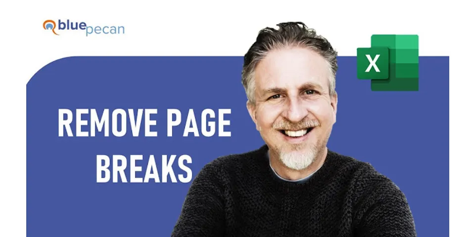 How to move page breaks in Excel
