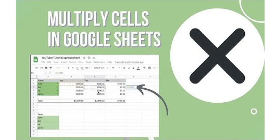How to multiply columns in Google Sheets
