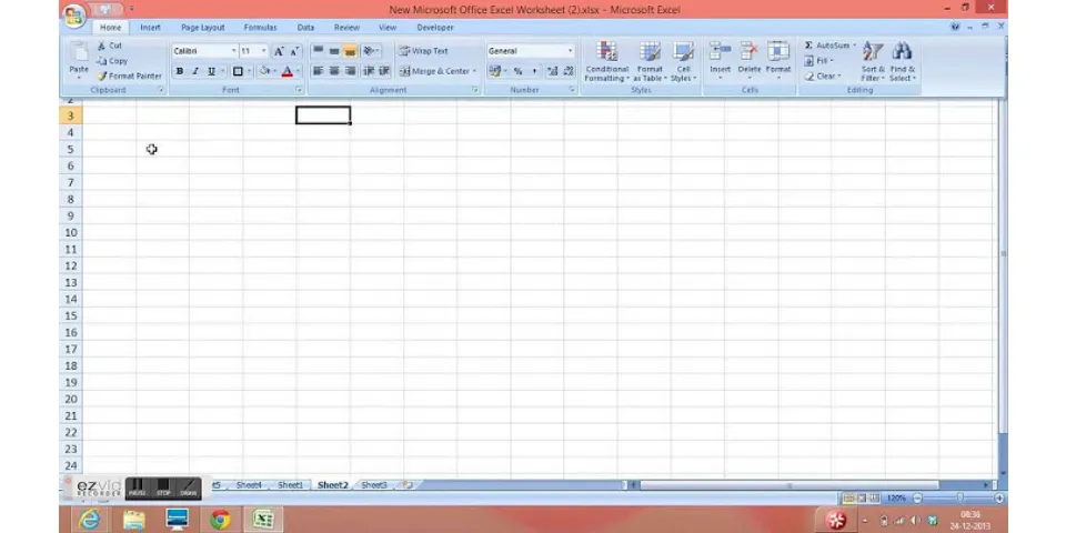 How to pin Ribbon in Excel