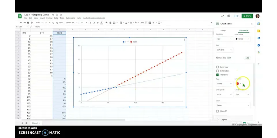 How to plot two sets of data against each other in Excel