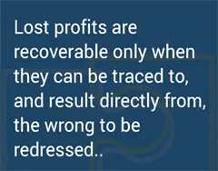 Lost Profits Quote