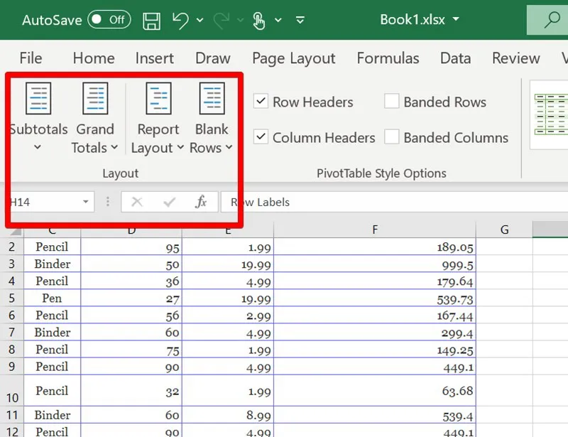 Excel Duplicate Values Pivottable Tabular Form