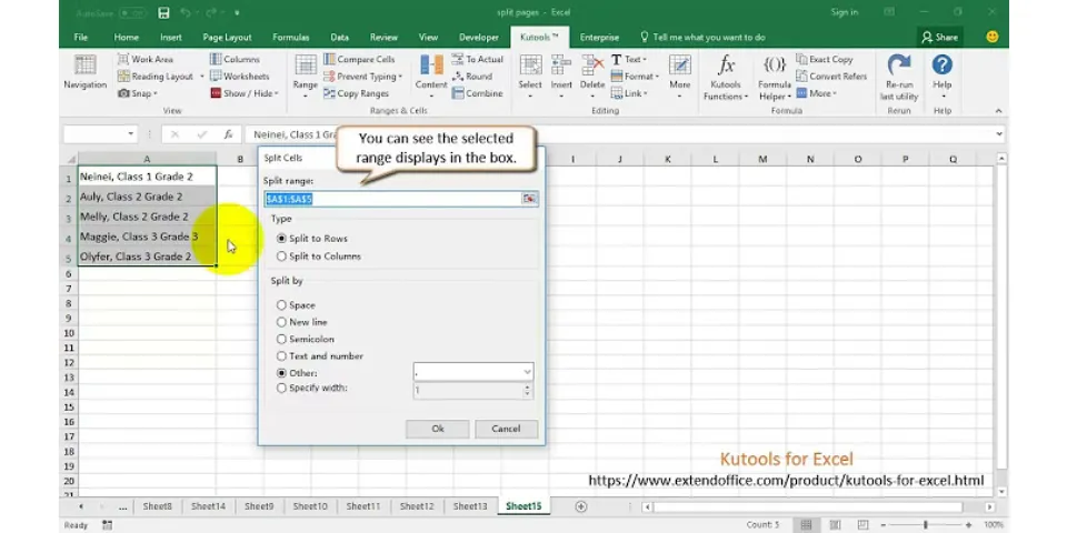 how to remove text before or after a specific character in excel?