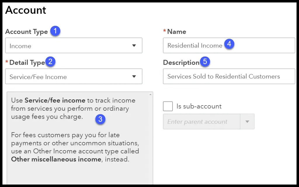 Set Up Chart of Accounts in QuickBooks (Step 3)- Screenshot