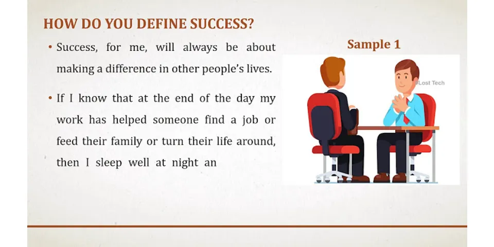 How would you define success in your personal life