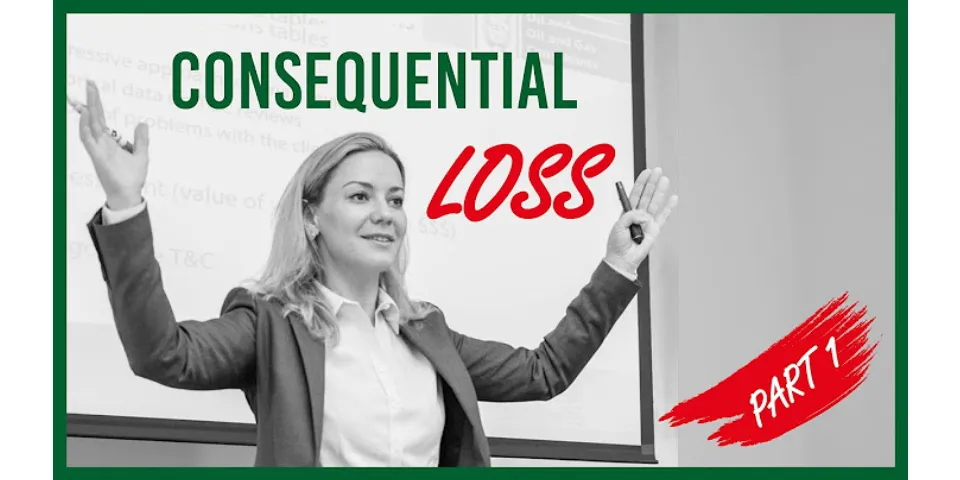 Is economic loss a consequential loss?