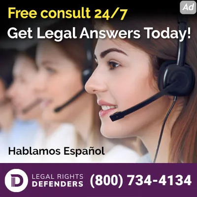 Representatives answer calls for attorney services. Dial 800-734-4134