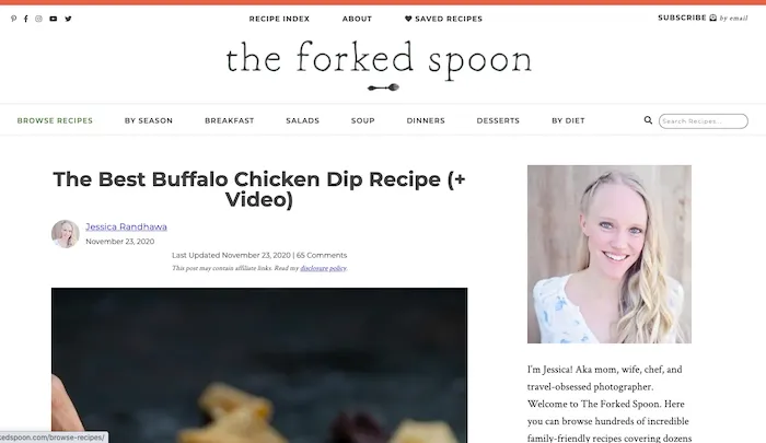 The Forked Spoon Recipe Blog