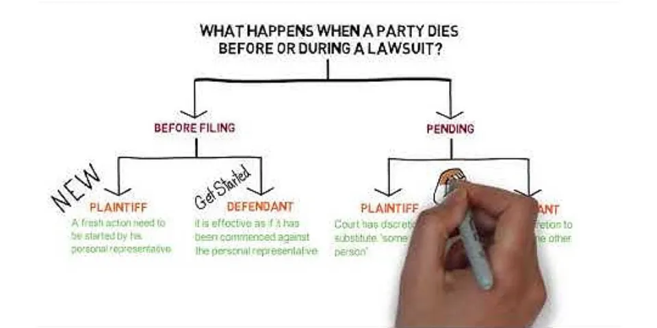 the defendant in a civil case is the party who is suing.