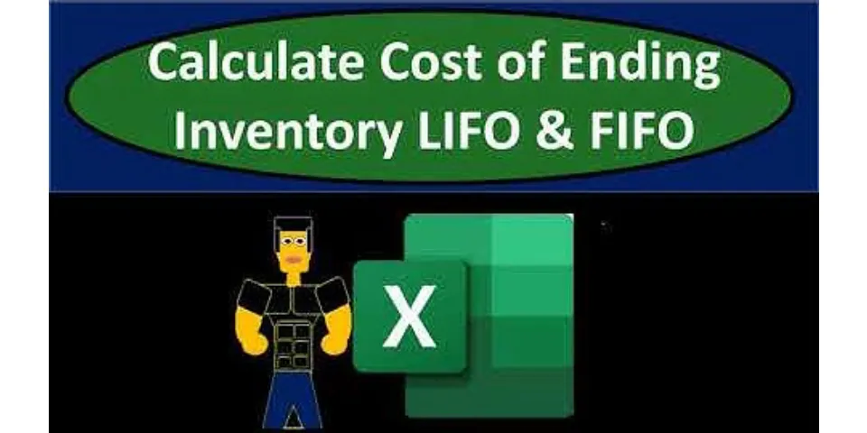to determine the cost of ending inventory using the lifo method: