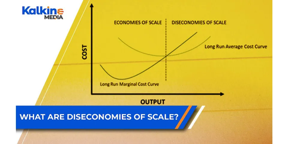 What are diseconomies of scale what are economies of scale?