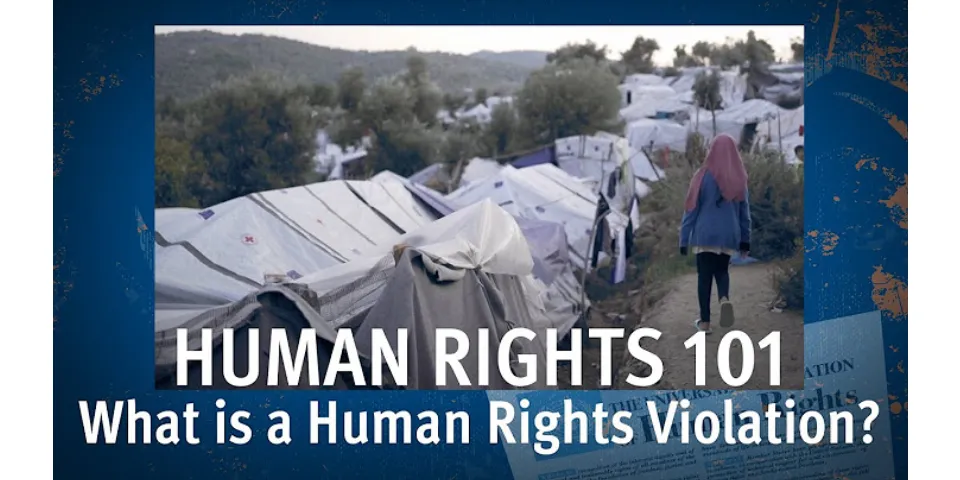What are some human rights issues today?