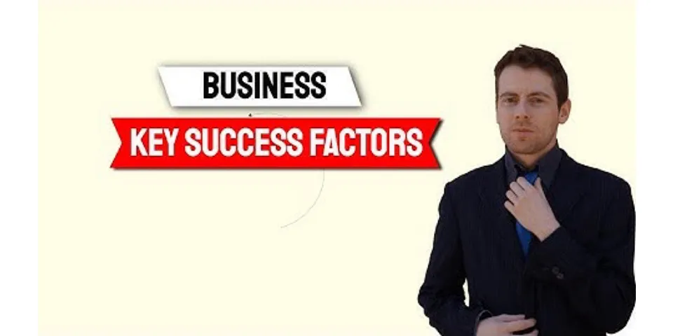 What are the 5 elements of a successful business?