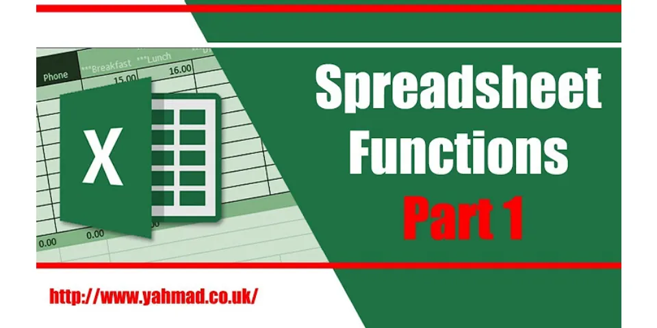 What do all functions in Excel begin with