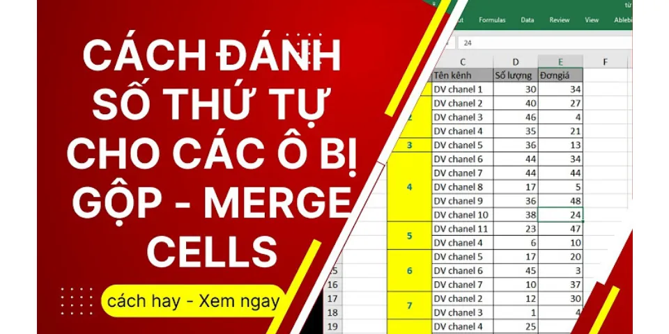 what does it mean to merge cells?
