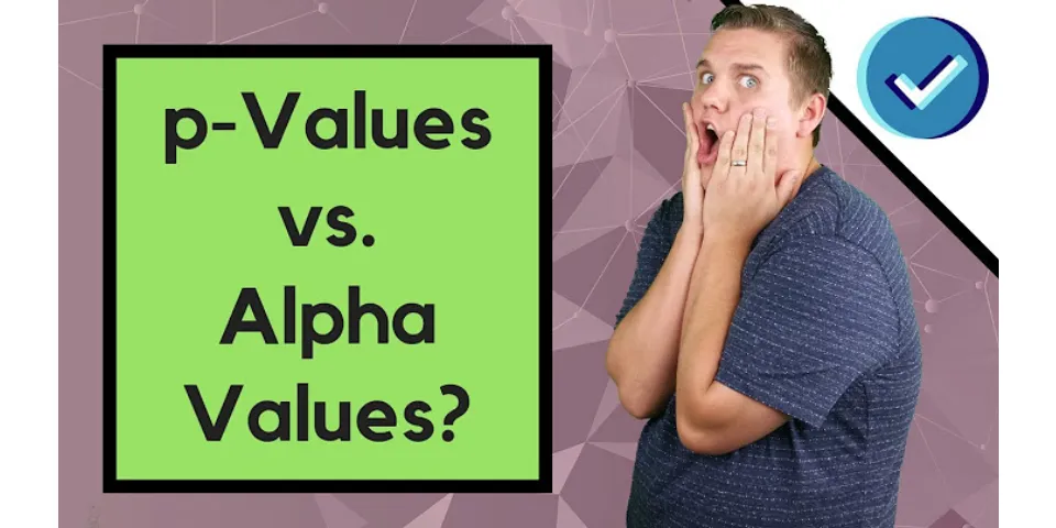 What if p-value is greater than?