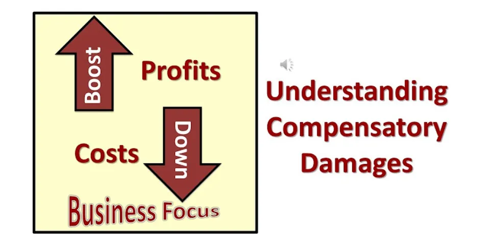 What is an example of compensatory damages?