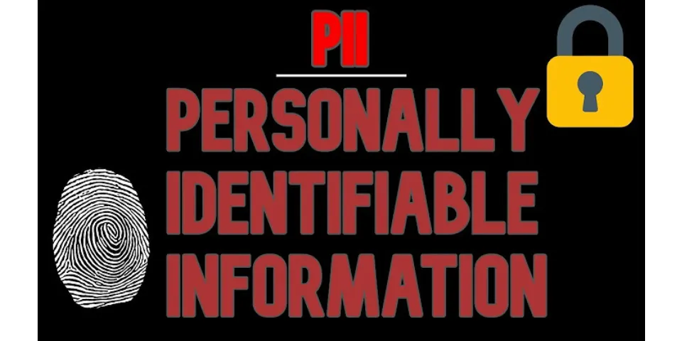 What is an individuals personally identifiable information PII or protected health information considered?