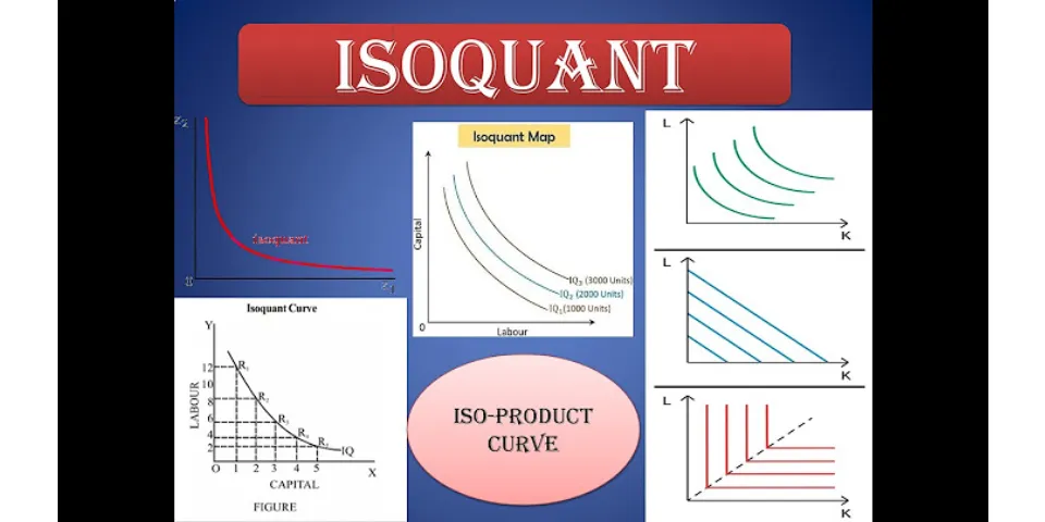 What is isoquant and its types?