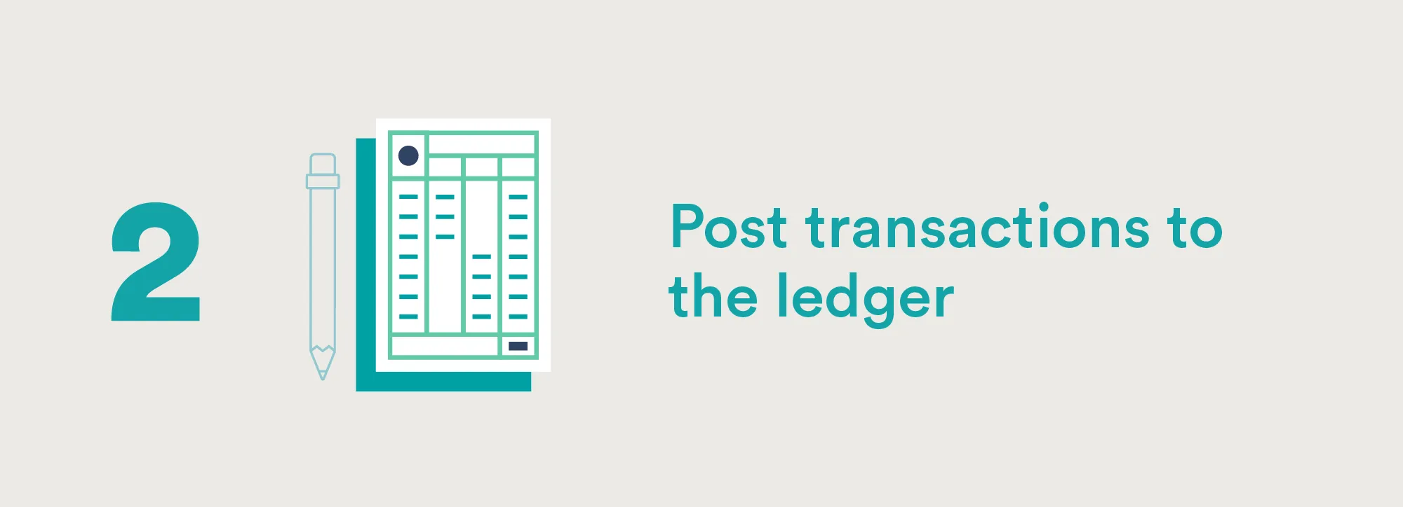 Accounting Cycle Step Two: Post Transactions to the Ledger
