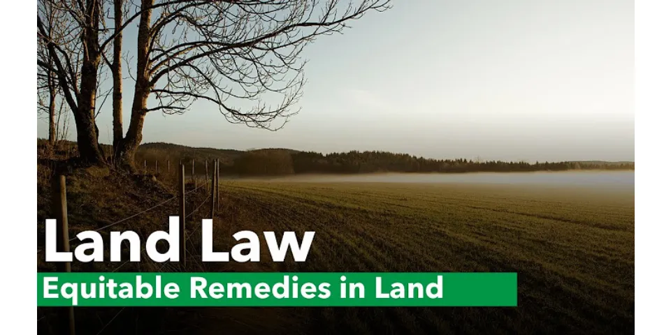 What is the main difference between an equitable remedy and a legal remedy?
