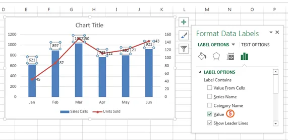 Elements of an Excel Chart