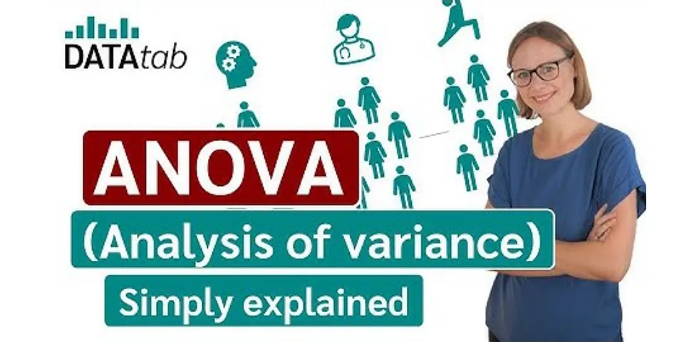 What value does ANOVA give you?