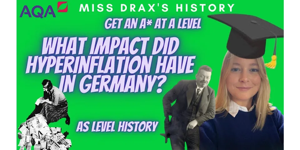 What was the impact of the hyperinflation?