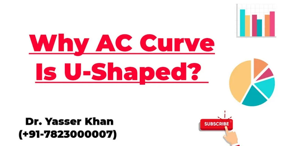 Why is average cost curve U shaped in long run?